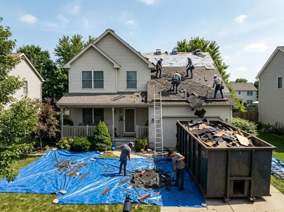 roof-replacement-debris-remova-004 — frequently asked questions, Cheapest Dumpster Rentals in Fort Meade, MD